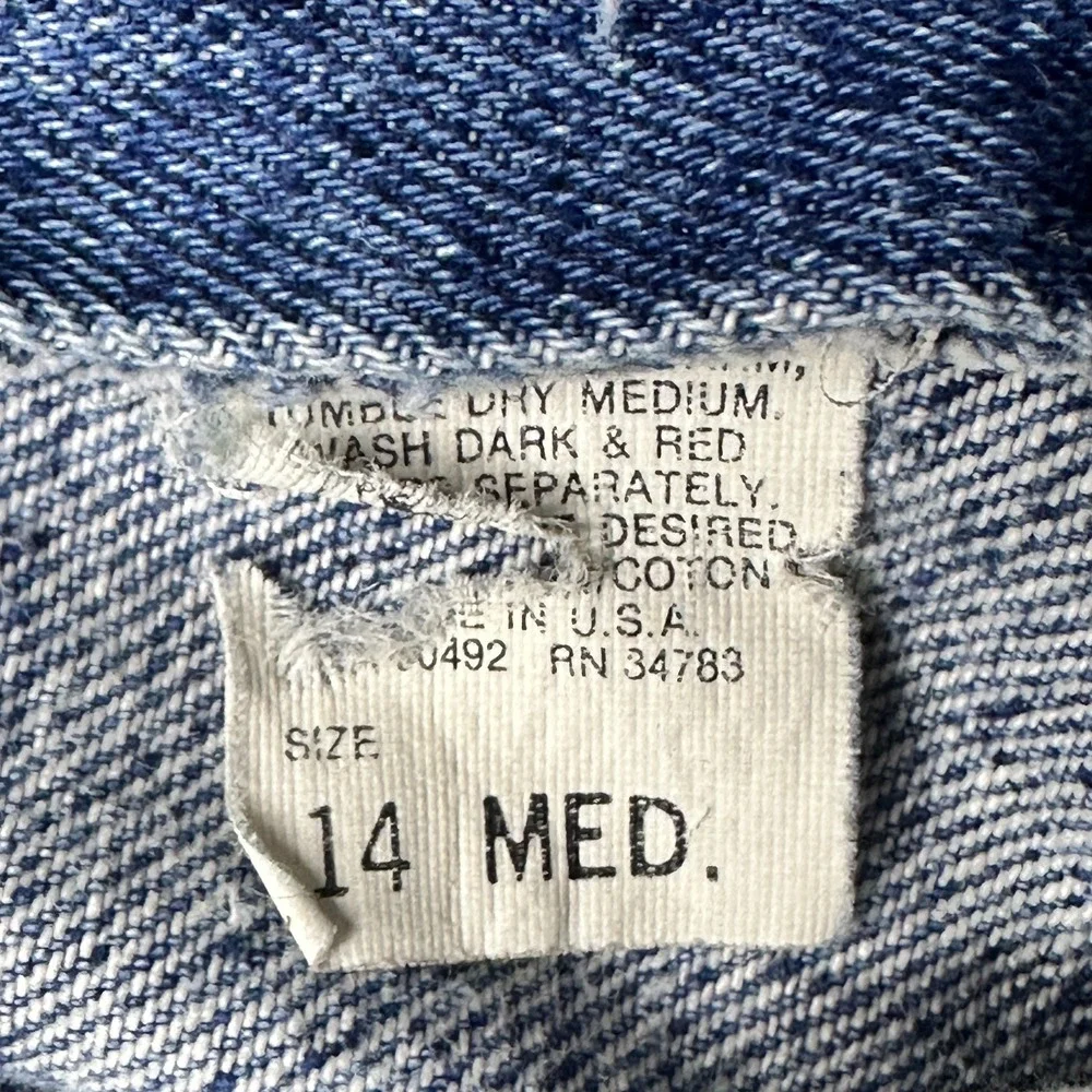 Vintage Lee Jeans Womens 14 Med Blue High Rise Pleated Tapered Mom 90s‎